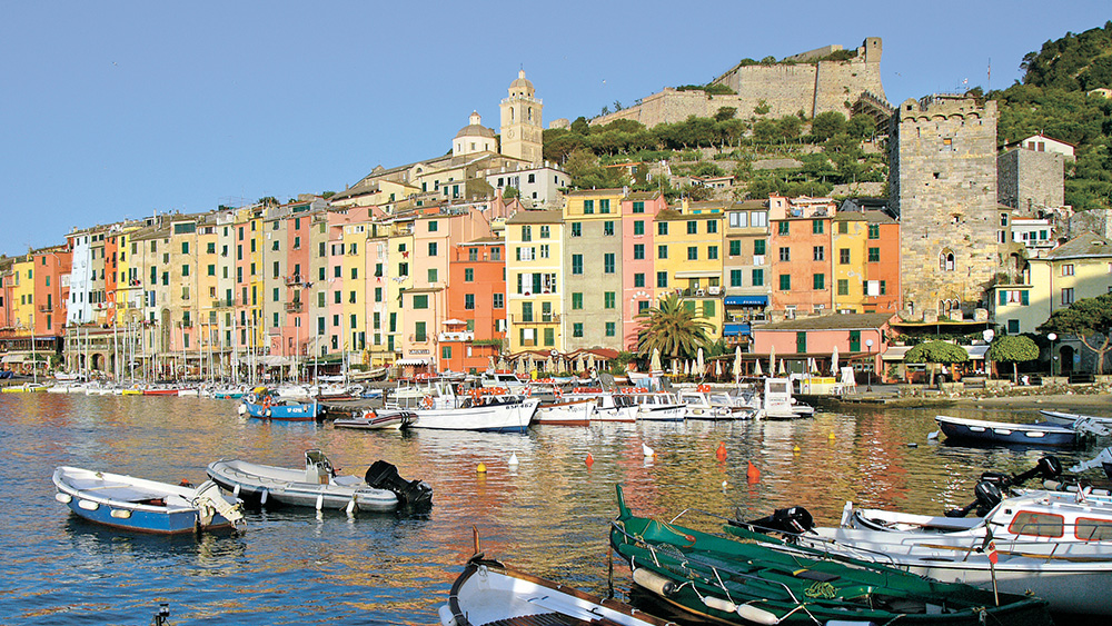 <b>Pasaules mantojums Portovenere, Itālija</b> <br/>
FarbDesignStudio & mineralische Caparol-Farben