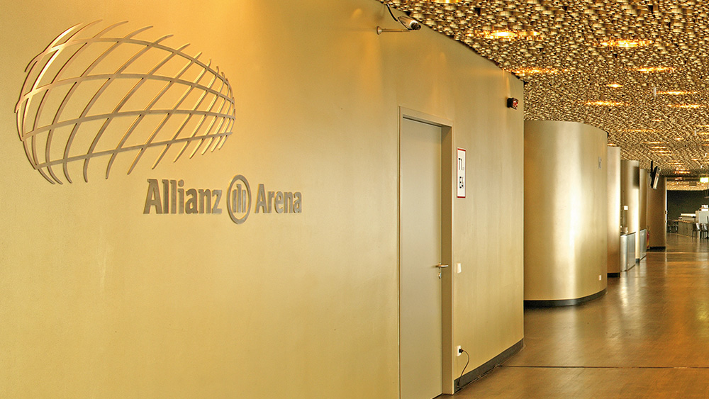 <b>Allianz Arena, Minhene</b> 
<br/>Caparol CapaGold