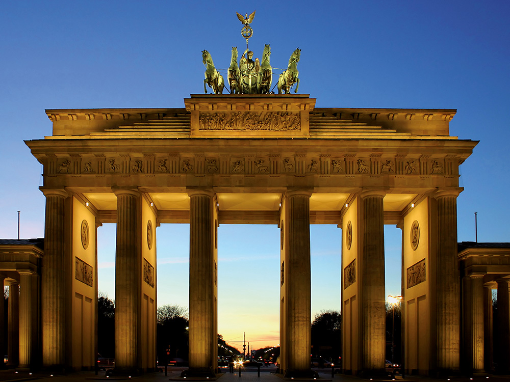 <b>Brandenburgo vartai, Berlynas, Vokietija</b> <br/>Caparol / Caparol Sylitol Fassadenfarbe
